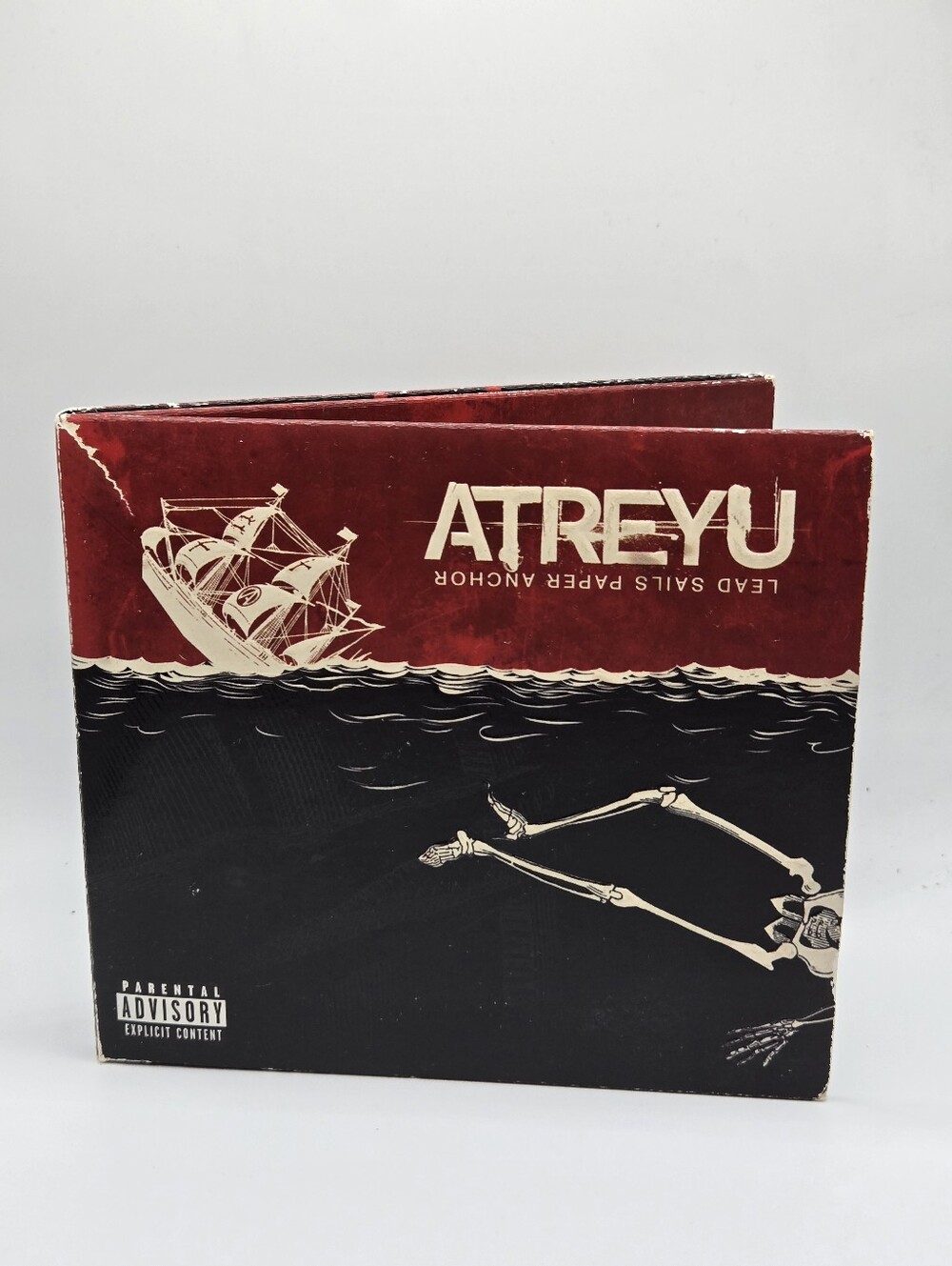 ATREYU Lead Sails Paper Anchor CD 2007 Hollywood Records D000038602 Trifold